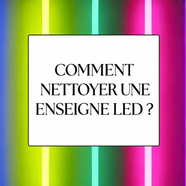 COMMENT NETTOYER UN PANNEAU LED ?