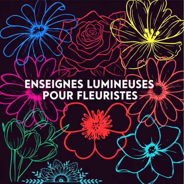Une fleuristerie sans enseigne lumineuse est comme un bouquet de fleurs sans parfum
