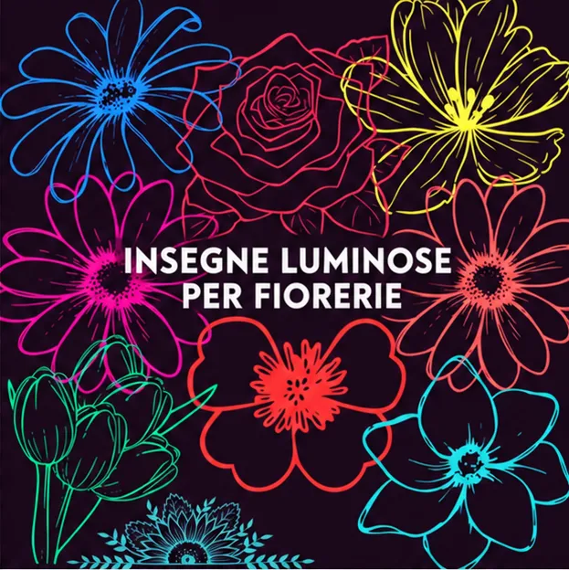 Una fioreria senza un'insegna luminosa è come un bouquet di fiori senza profumo