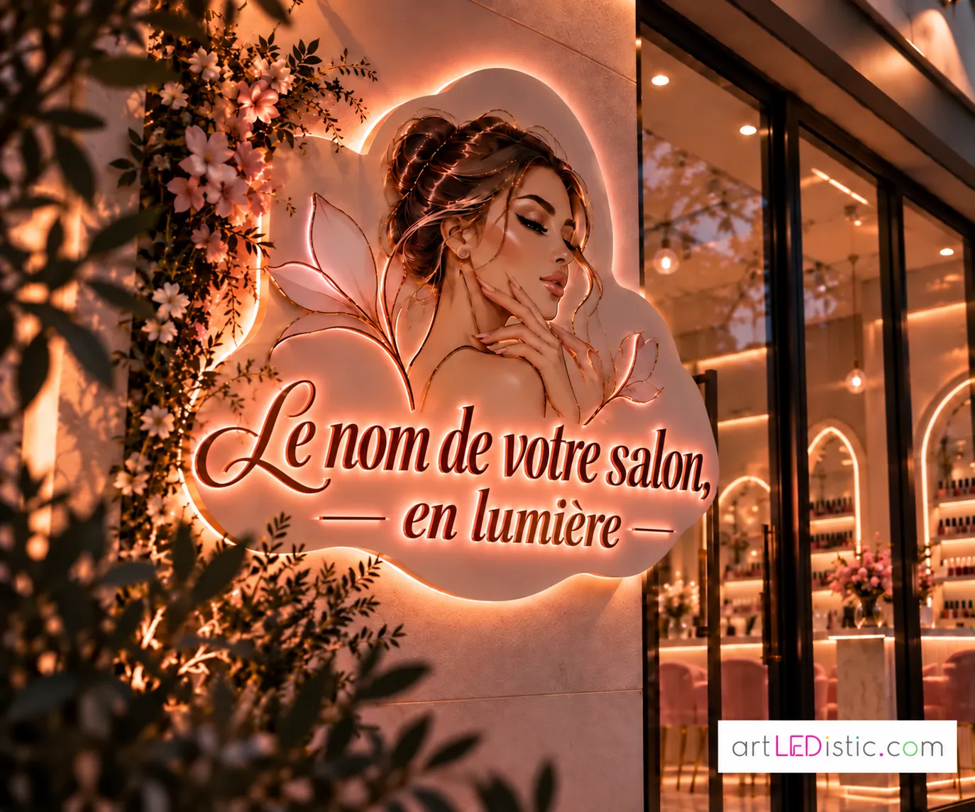 Le détail qui transforme tout Nail Salon en un décor spectaculaire sur Instagram