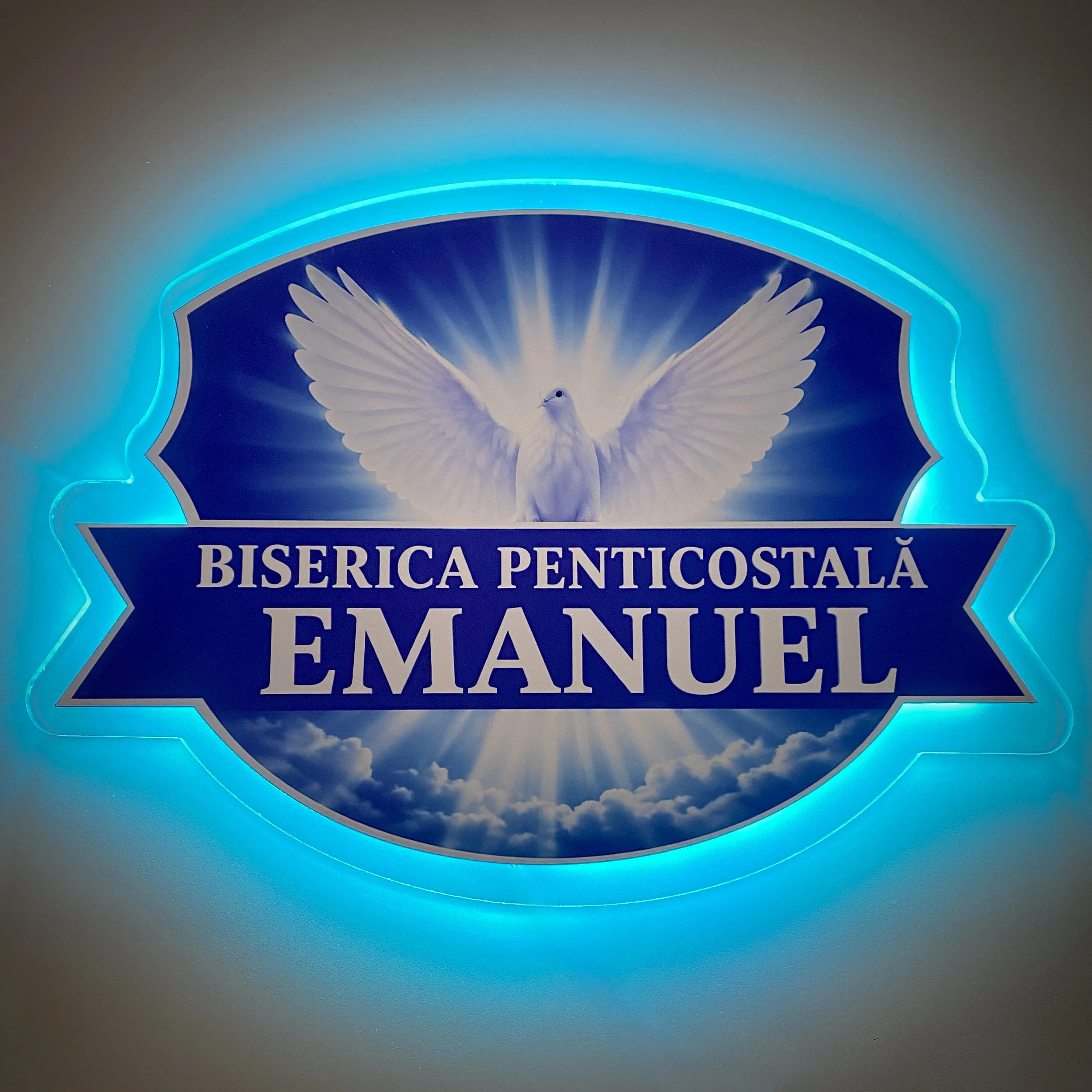 Semn luminos BISERICA PENTICOSTALA EMANUEL