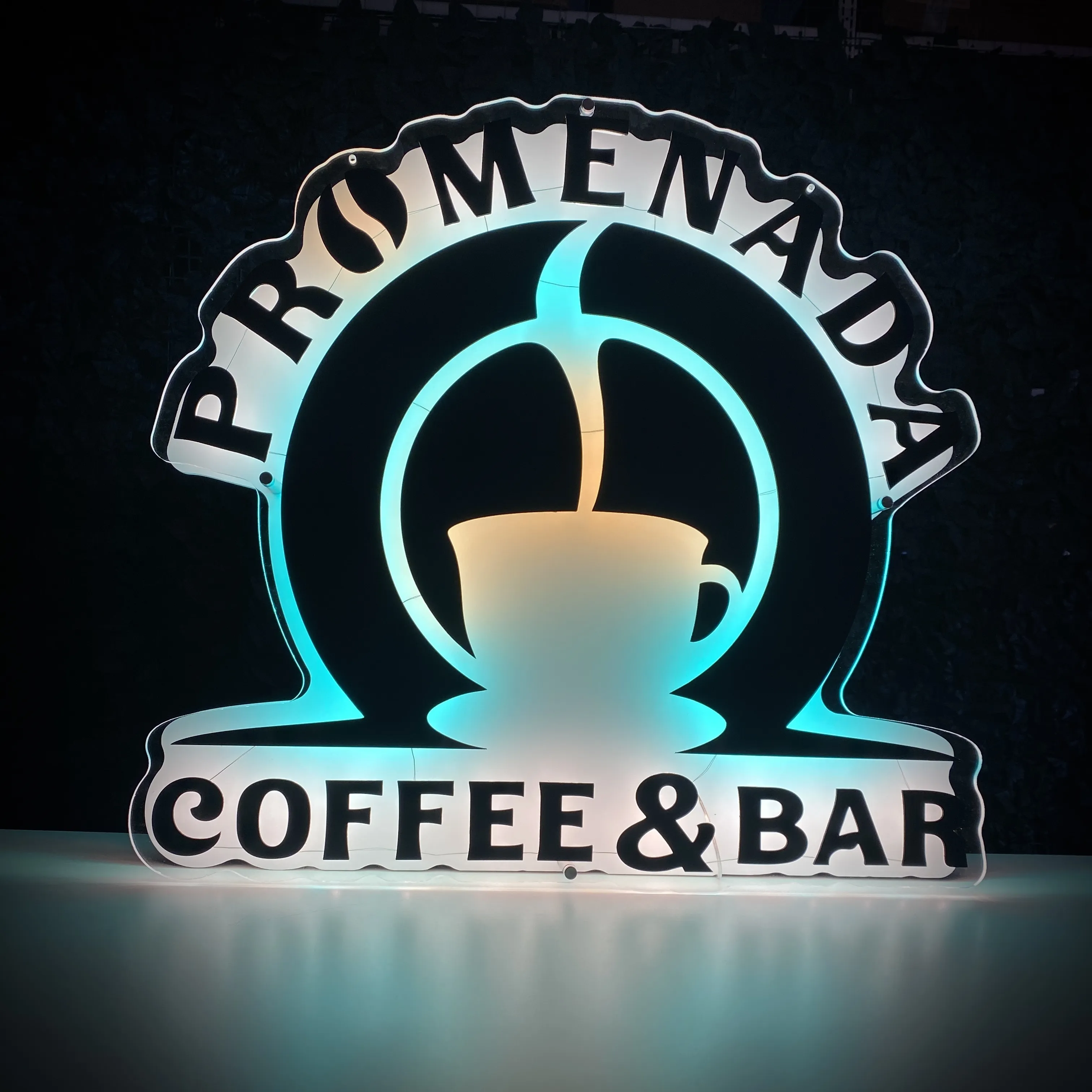 Semn luminos Promenada Coffee&Bar