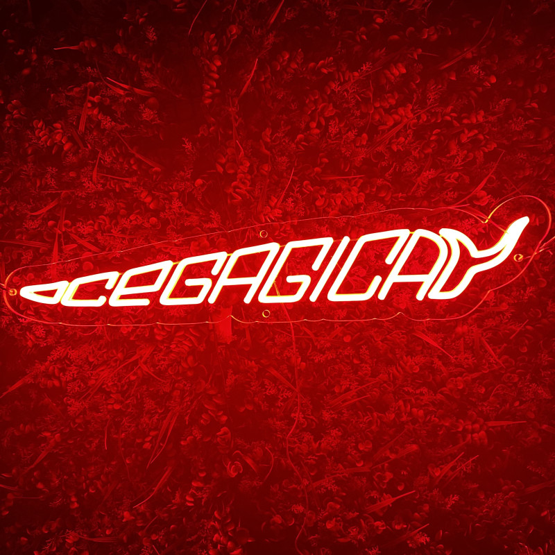Ce Gagica — custom LED neon sign (statement & brand)