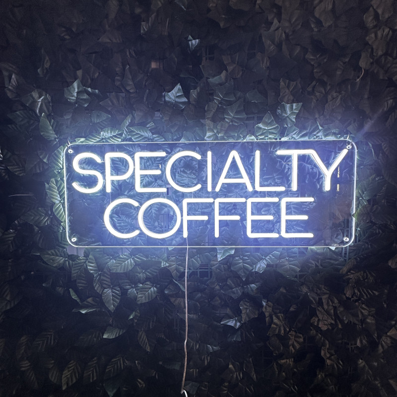 SPECIALTY COFFEE — enseigne lumineuse personnalisée (coffee point / lounge)