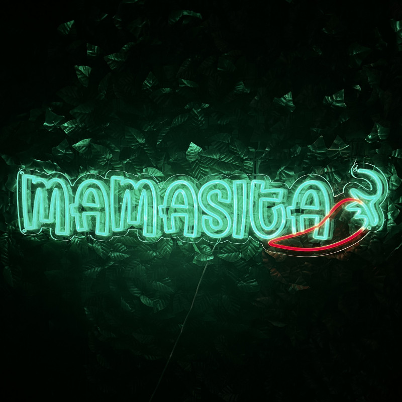 MAMASITA — semn LED personalizat