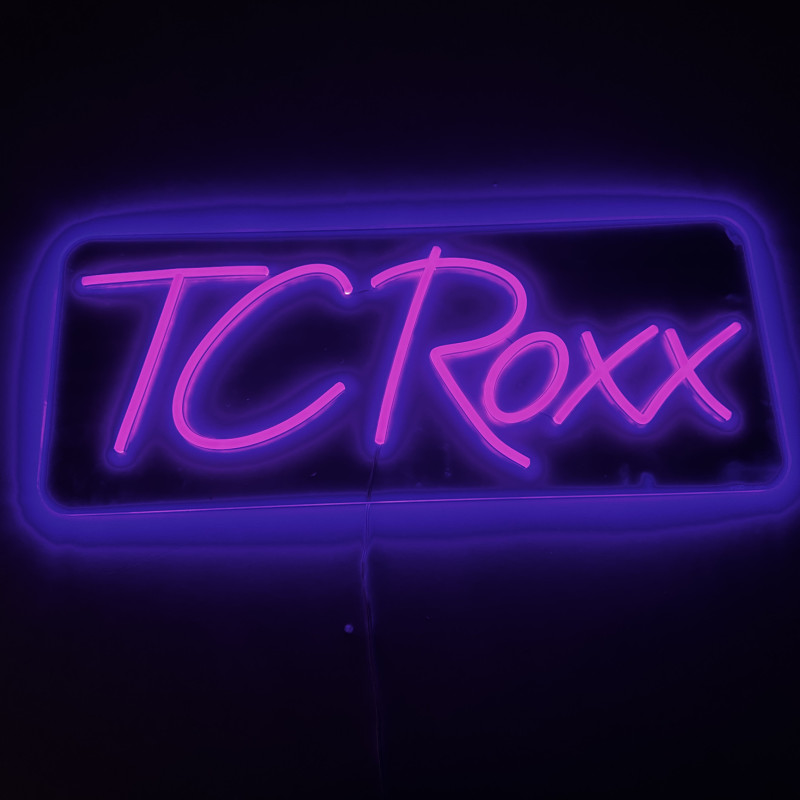 TC Roxx — semn LED personalizat