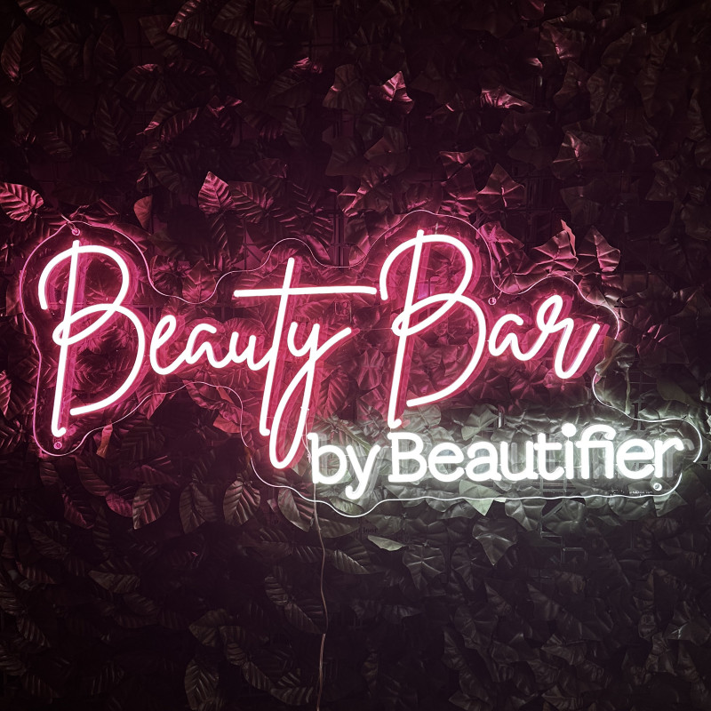 Beauty Bar by Beautifier — semn LED personalizat