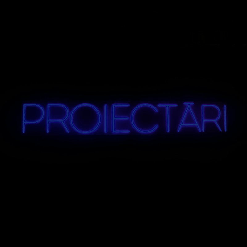 PROIECTARI — semn LED personalizat