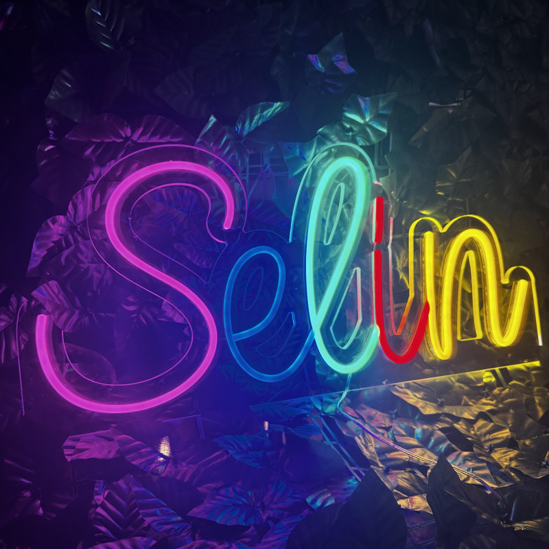 Selin — semn LED pentru cauză umanitară & identitate vizuală