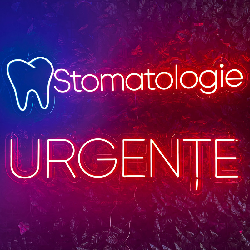 NOTAUFNAHME und STOMATOLOGIE — LED Richtungs Schilder Set