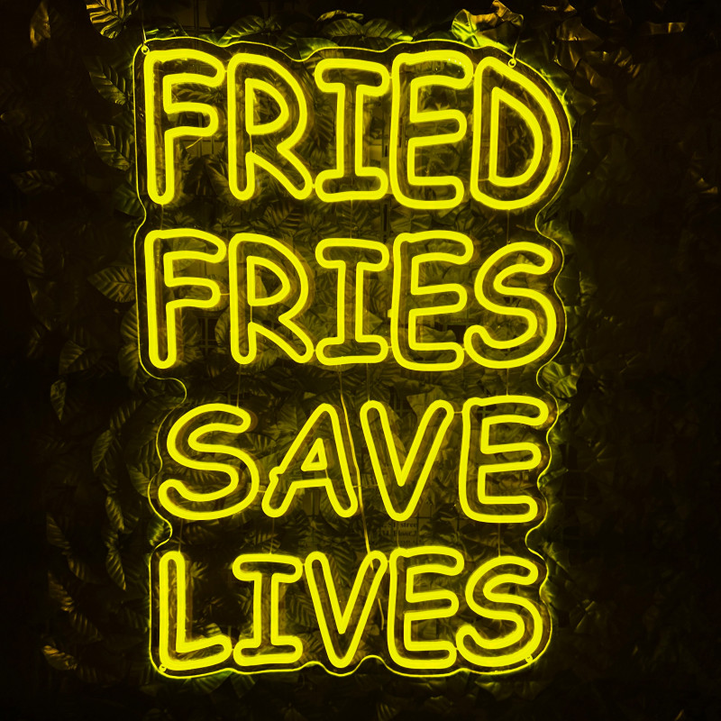 FRIED FRIES SAVE LIVES