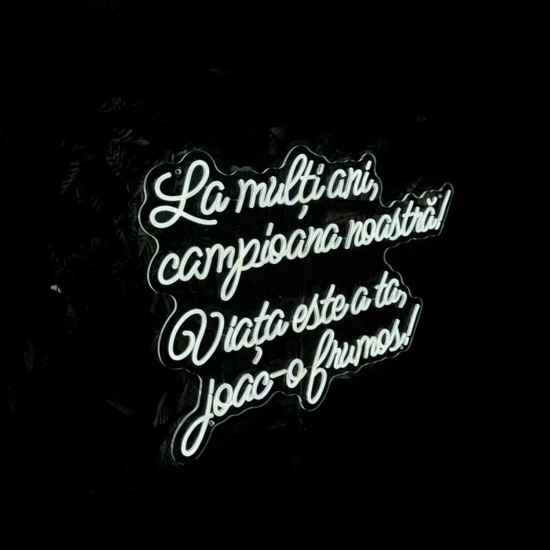 La mulți ani, campioana noastră