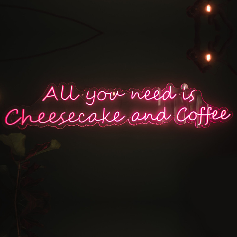 All you need is cheesecake and coffee