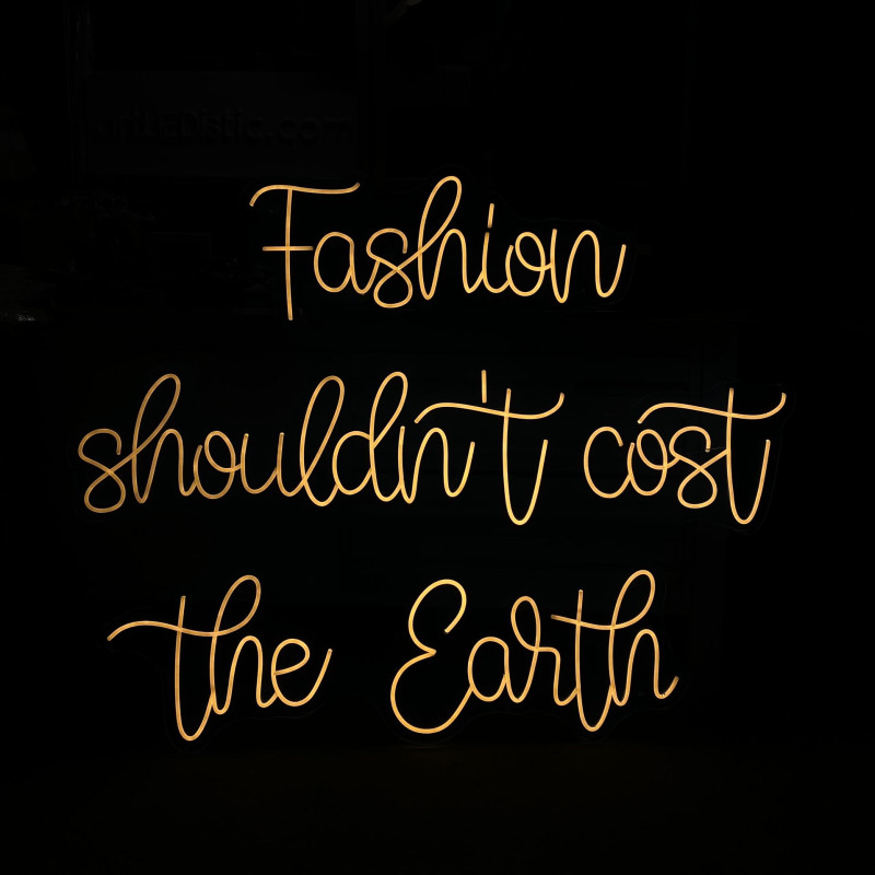 Fashion shouldn't cost the Earth