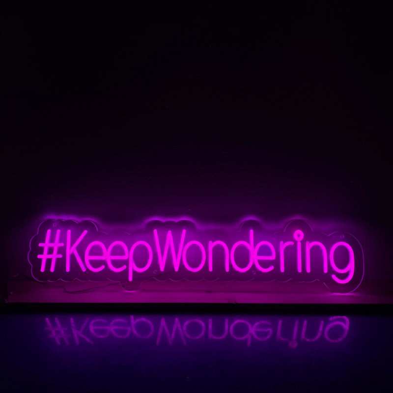 #KeepWondering