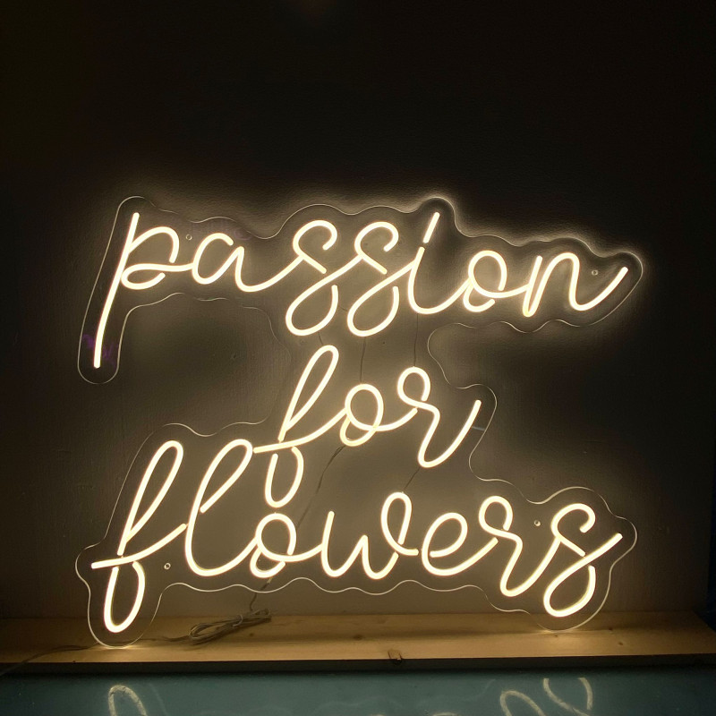 Passion for flowers