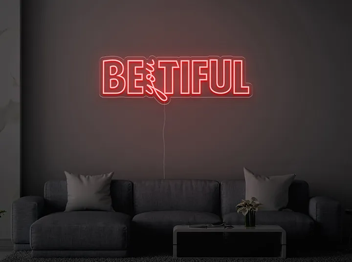 BEyouTIFUL - Semn Luminos LED Neon