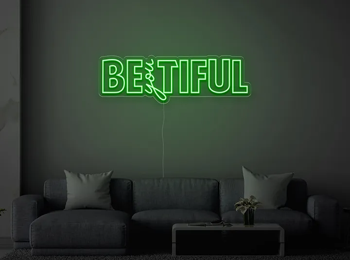 BEyouTIFUL - Semn Luminos LED Neon