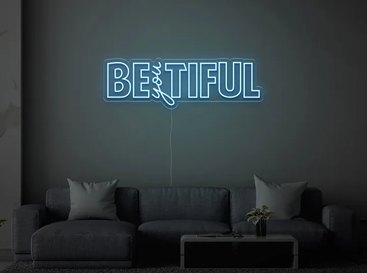 BEyouTIFUL - Semn Luminos LED Neon