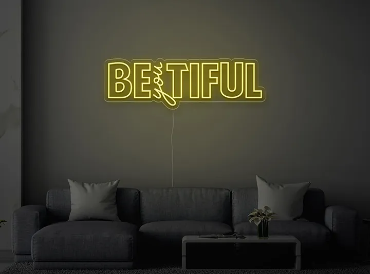 BEyouTIFUL - Semn Luminos LED Neon