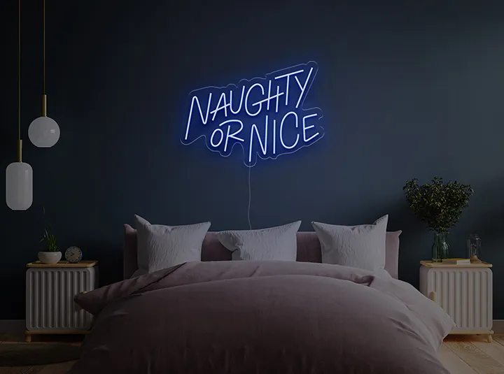 Naughty & Nice - Semn Luminos LED Neon