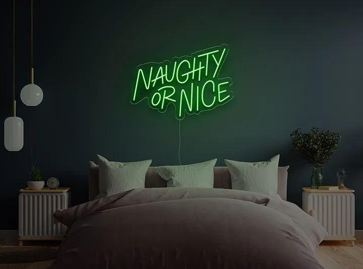 Naughty & Nice - Semn Luminos LED Neon