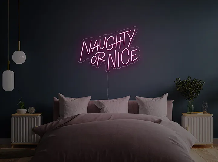 Naughty & Nice - Semn Luminos LED Neon