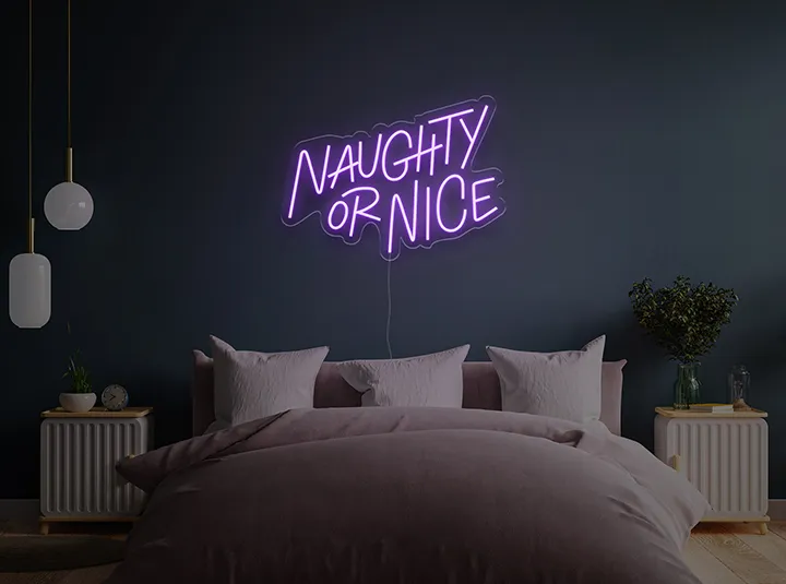 Naughty & Nice - Semn Luminos LED Neon