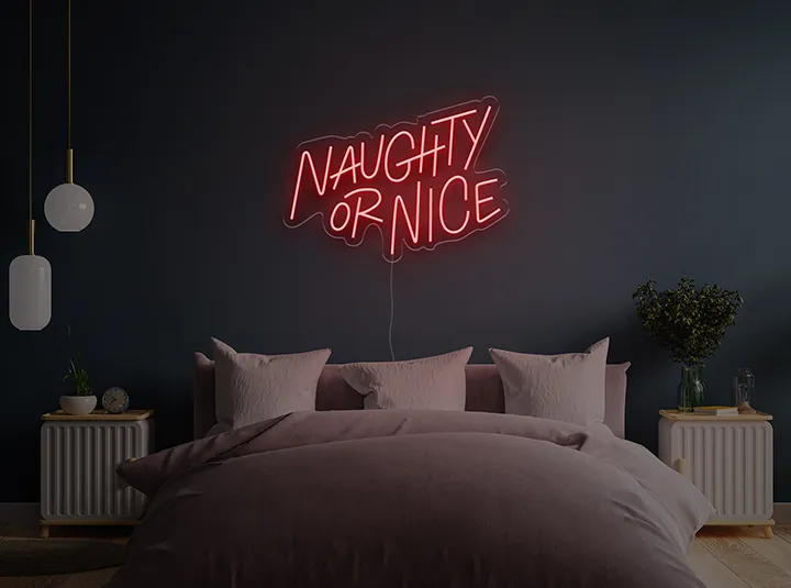 Naughty & Nice - Semn Luminos LED Neon