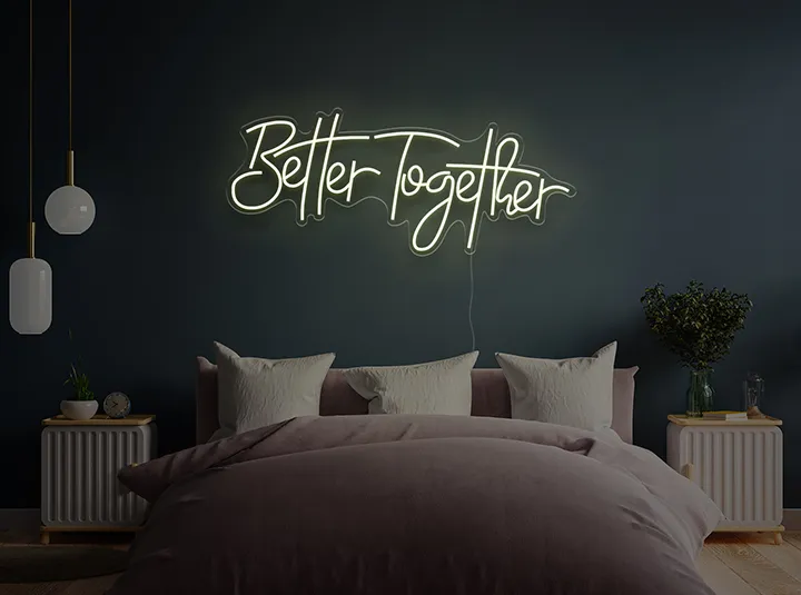 Better Together - Semn Luminos LED Neon