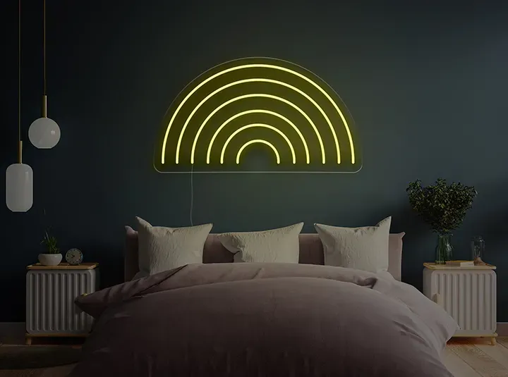 Curcubeu - Semn Luminos LED Neon