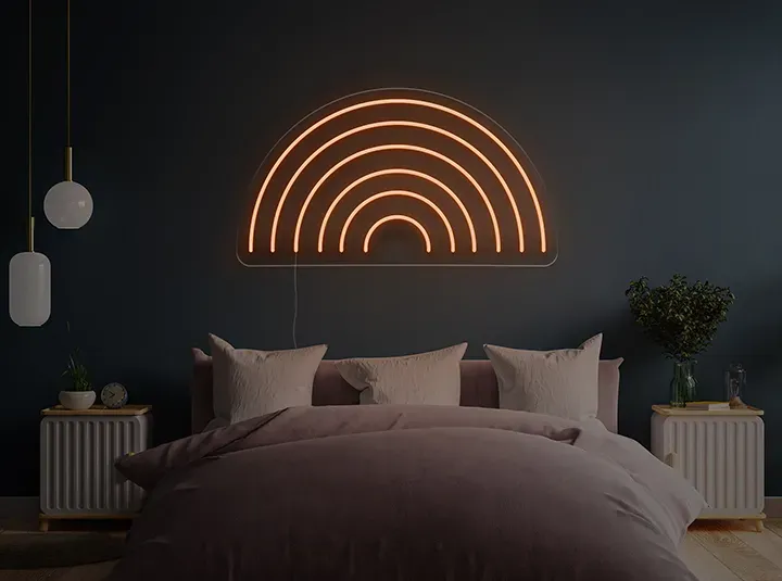 Curcubeu - Semn Luminos LED Neon