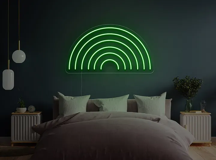 Curcubeu - Semn Luminos LED Neon