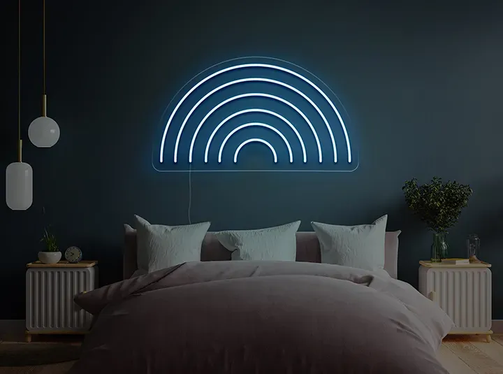 Curcubeu - Semn Luminos LED Neon