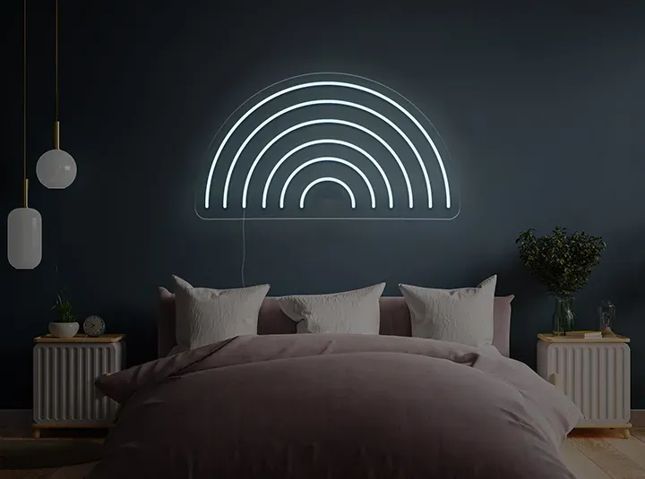 Curcubeu - Semn Luminos LED Neon