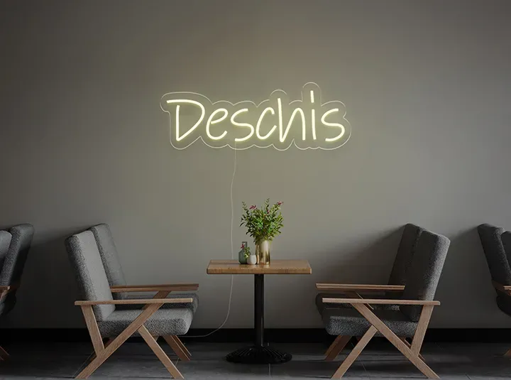 Deschis - Semn Luminos LED Neon