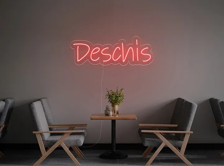 Deschis - Semn Luminos LED Neon