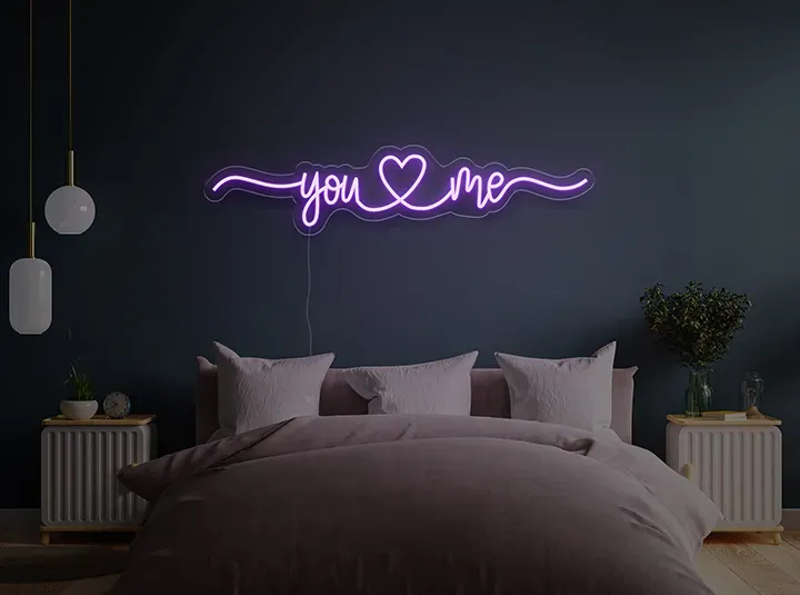 You Love Me - Signe lumineux au neon LED