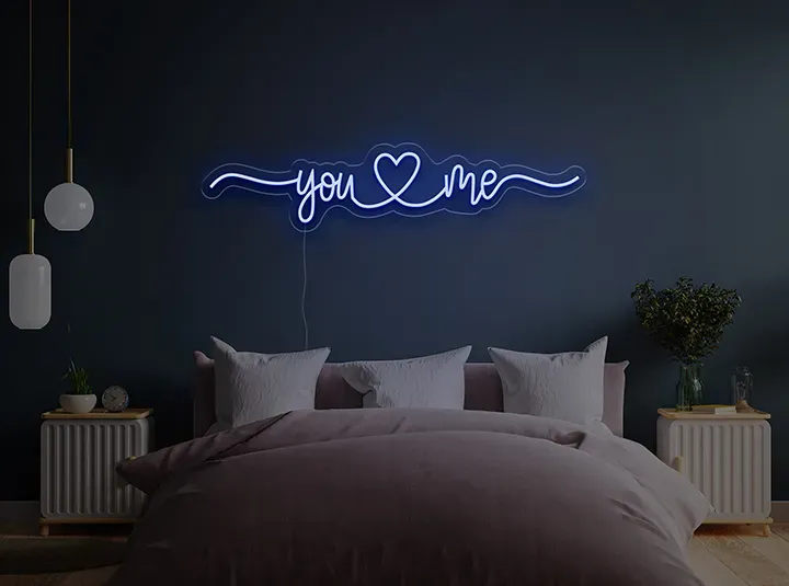You Love Me - Signe lumineux au neon LED