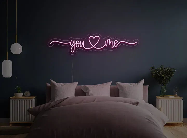 You Love Me - Semn Luminos LED Neon