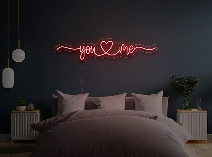 You Love Me - Semn Luminos LED Neon