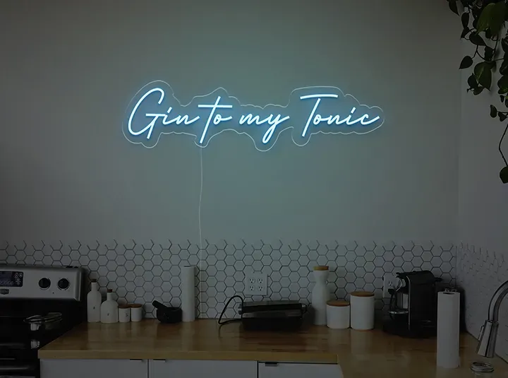 Gin to my tonic - Semn Luminos LED Neon