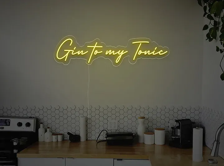 Gin to my tonic - Semn Luminos LED Neon