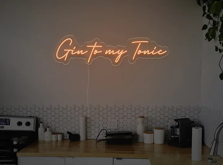 Gin to my tonic - Semn Luminos LED Neon