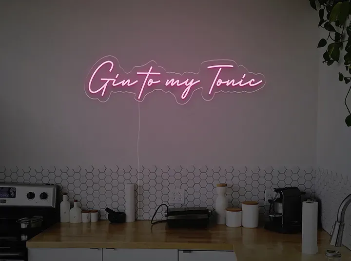 Gin to my tonic - Semn Luminos LED Neon
