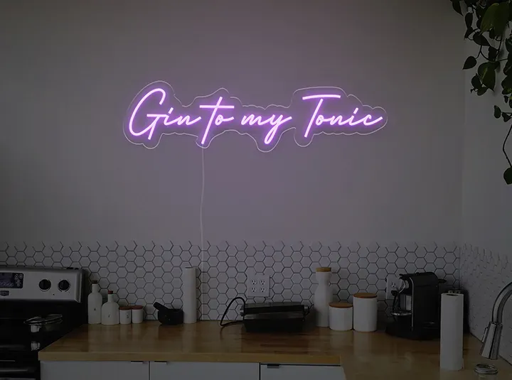 Gin to my tonic - Semn Luminos LED Neon