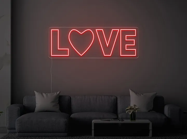 LOVE - Semn Luminos LED Neon