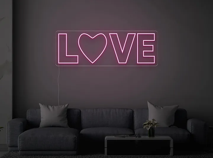 LOVE - Semn Luminos LED Neon