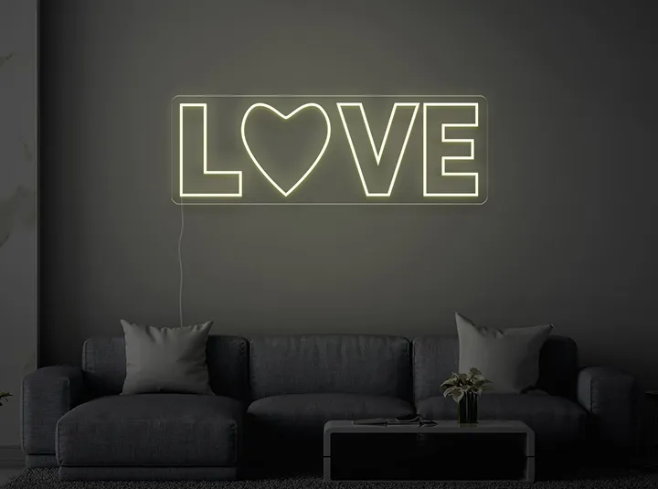 LOVE - Semn Luminos LED Neon