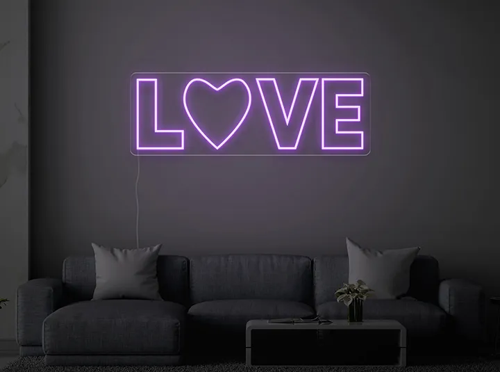 LOVE - Semn Luminos LED Neon